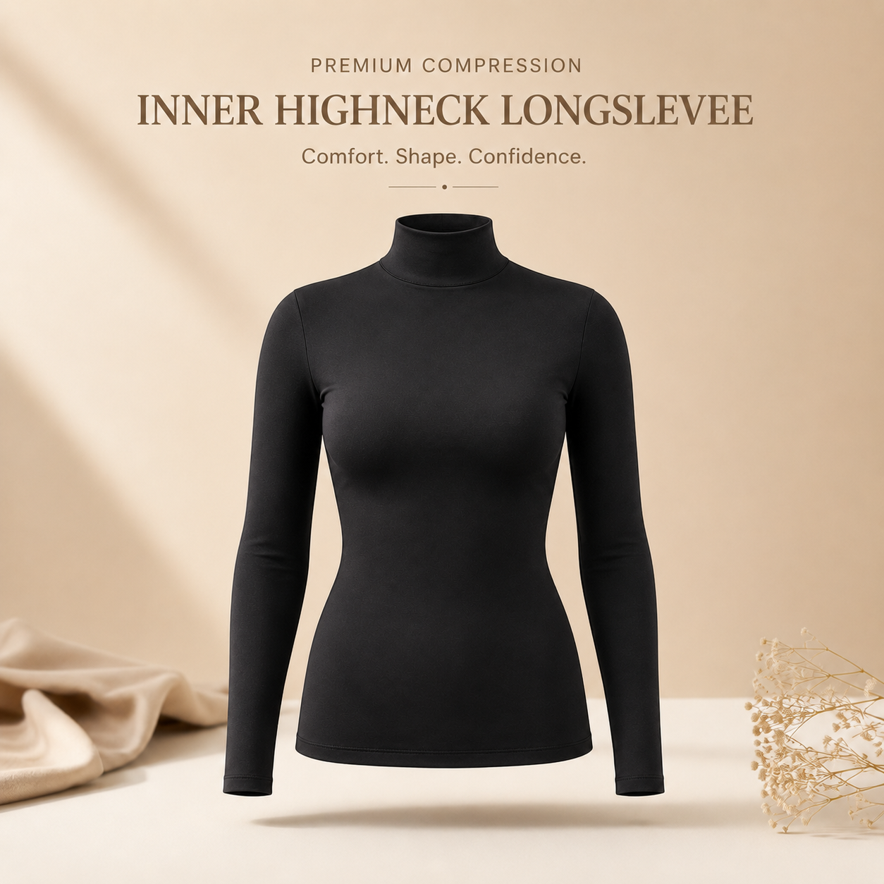 Inner Highneck Longslevee